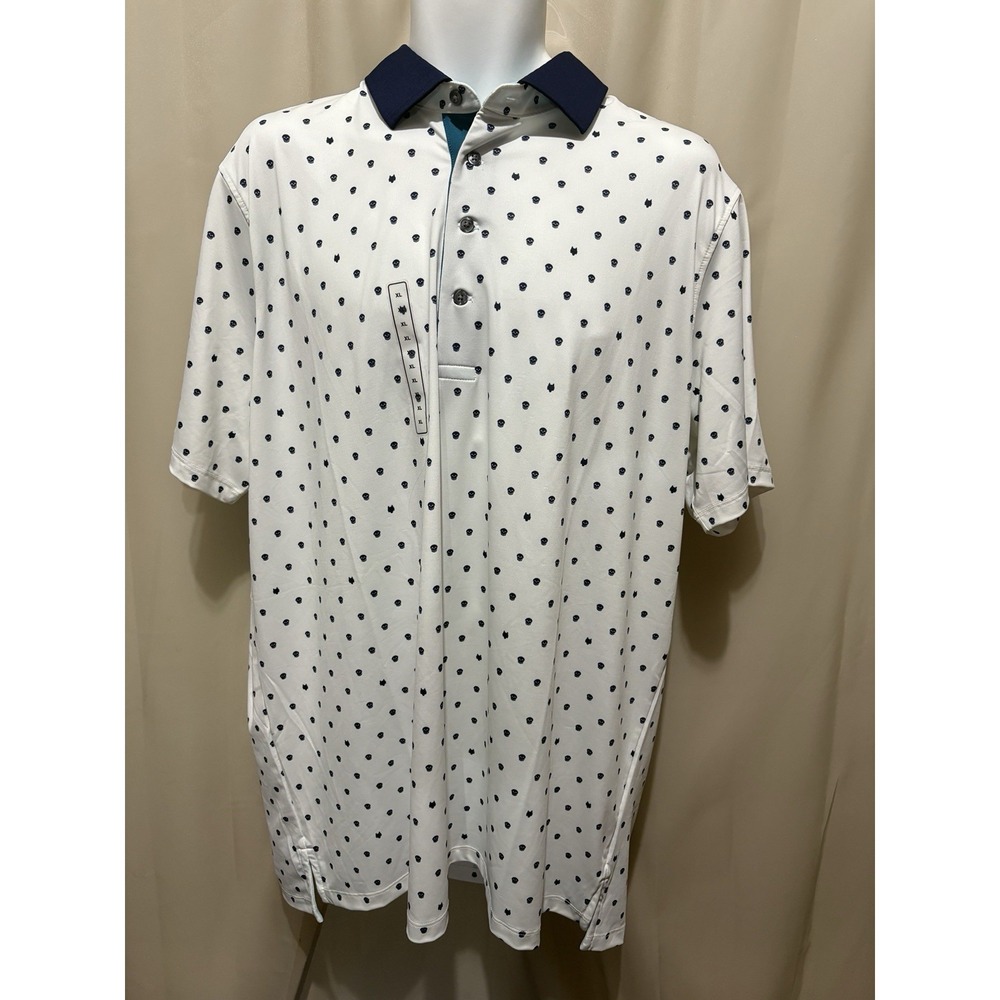 Greyson Clothiers Voodoo Golf Polo Shirt - Men's XL - White